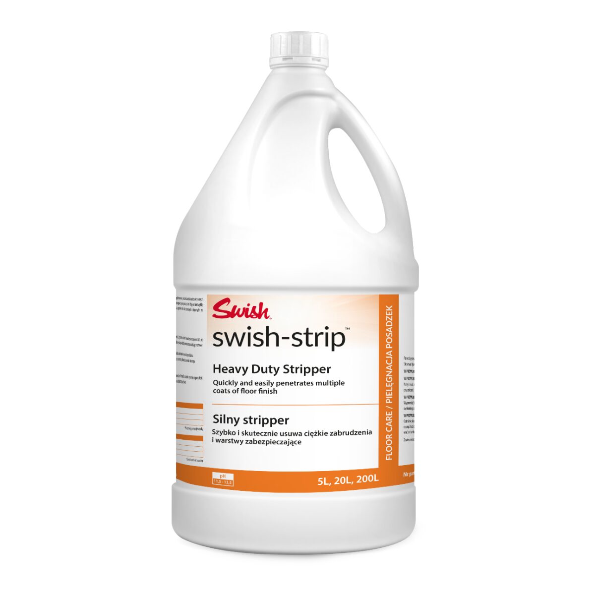 Płyn SWISH Strip 20l - doczyszczanie posadzek, stripper
