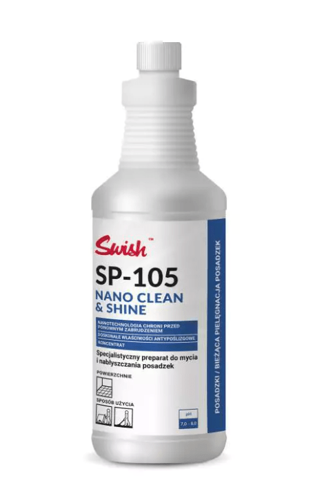 Płyn SWISH SP-105 Nano Clean&Shine 1L - mycie bieżące, koncentrat