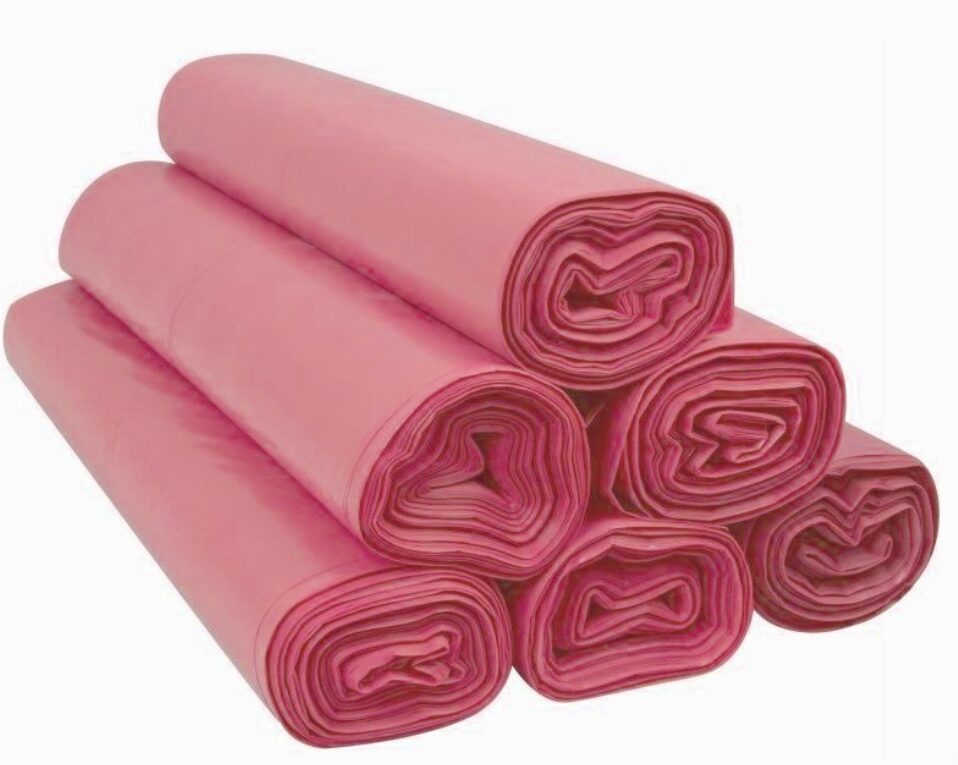 Worki LD 60l 25 szt czerwone ŁOWICZ