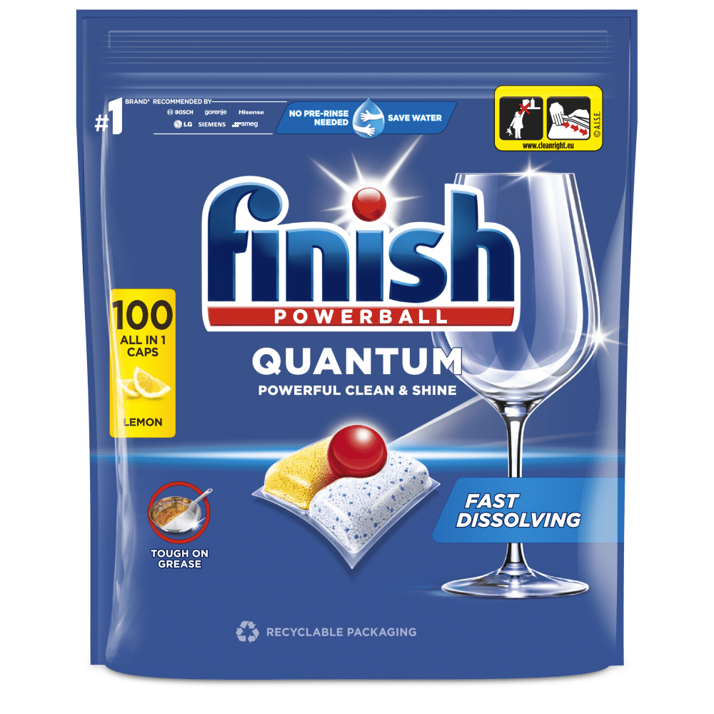 Tabletki do zmywarek Finish quantum a'100 lemon